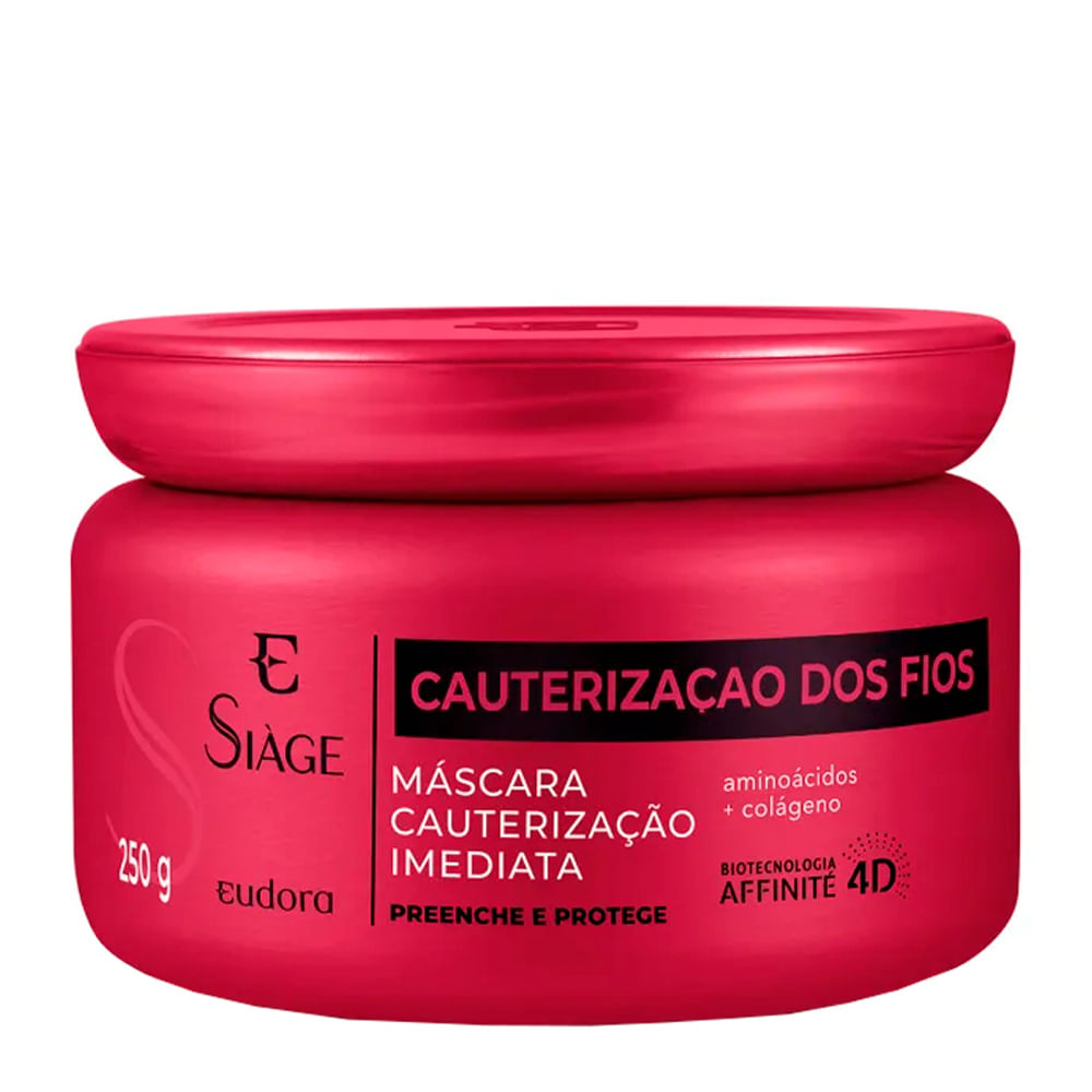 Máscara de Cauterização Eudora Siàge Cauterização Dos Fios 4D 250g