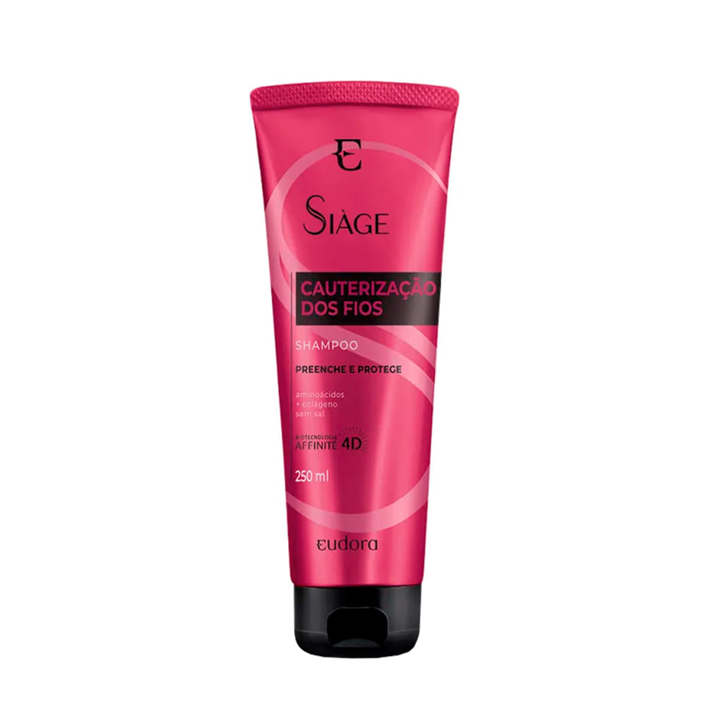 Shampoo Eudora Siàge Cauterização dos Fios 4D 250ml