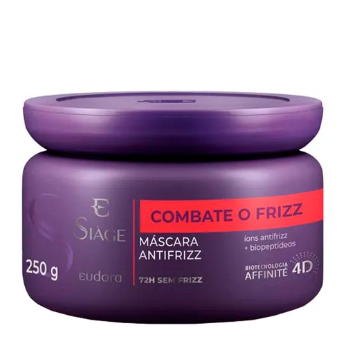 Máscara Antifrizz Eudora Siàge Combate o Frizz 250g