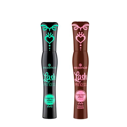 Kit Essence Máscara de Cílios Lash Princess Preta 12ml + Máscara de Cílios False Lash Effect Marrom 12ml