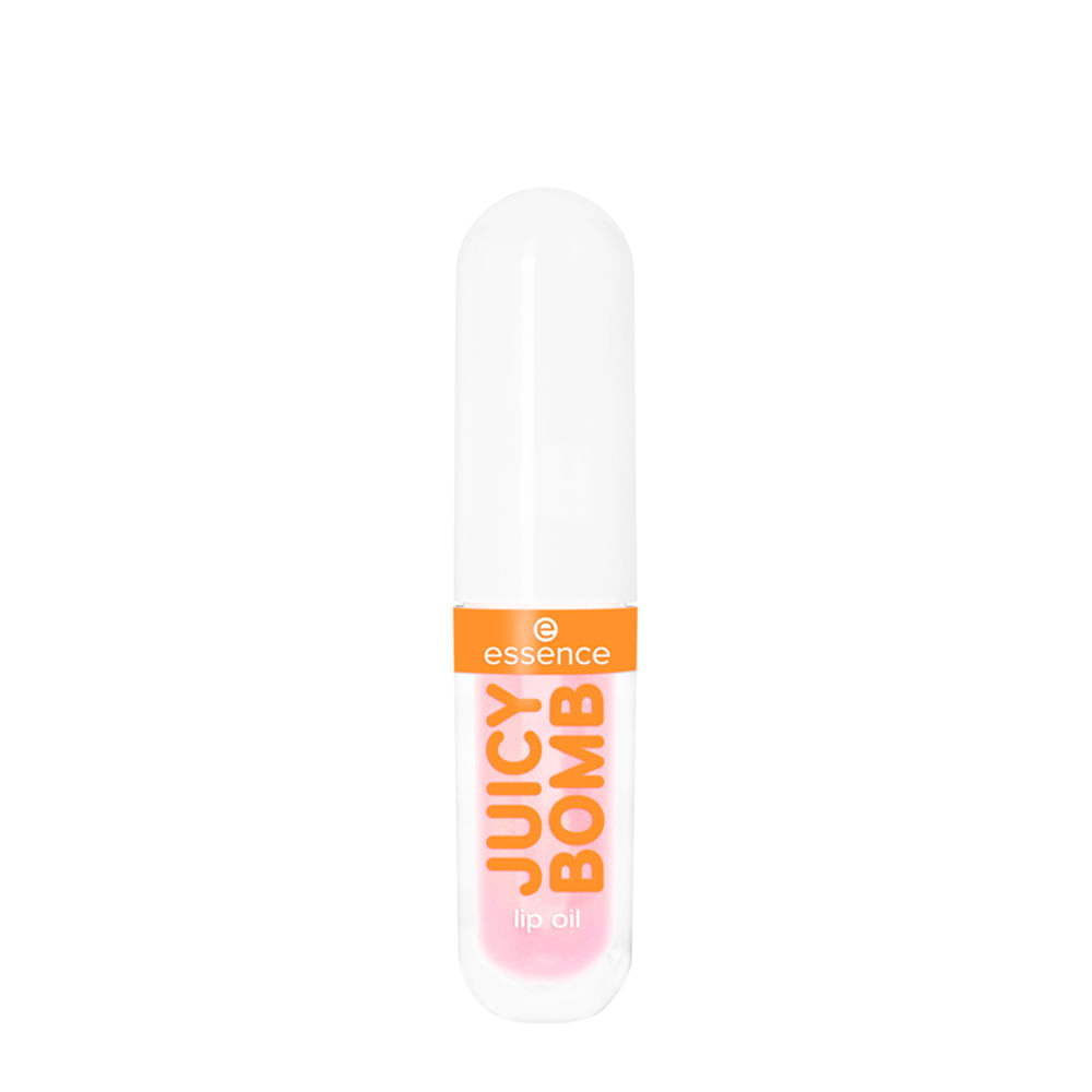 Óleo Labial Essence Juicy Bomb Party Lip Oil 01 Pêssego 2,4ml