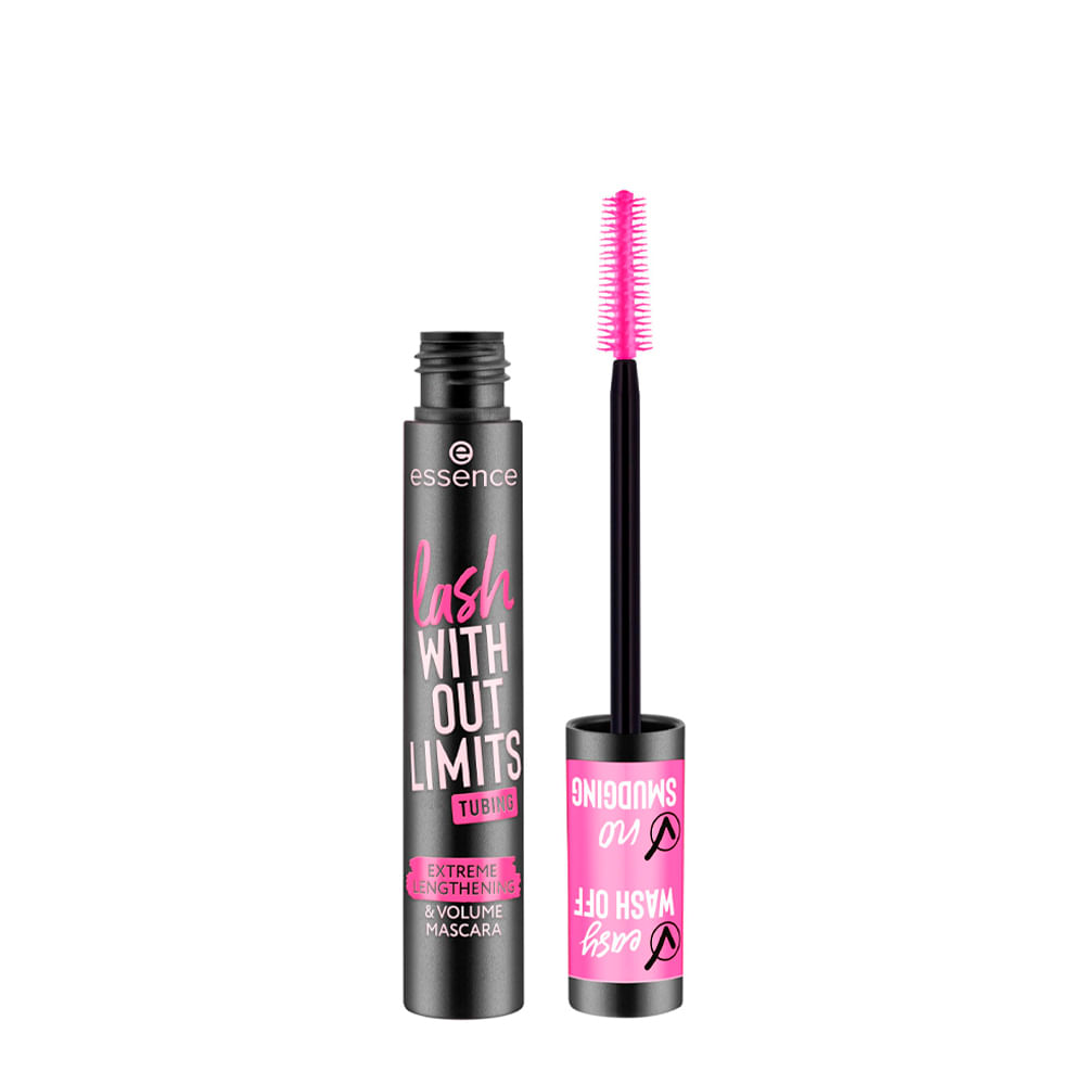 Máscara de Cílios Essence Lash Without Limits Black Tubing 13ml