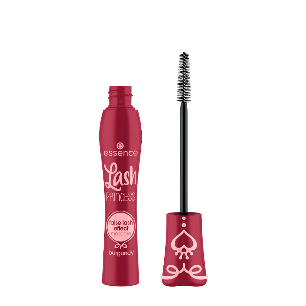 Máscara de Cílios Essence Lash Princess Burgundy Vinho 12ml