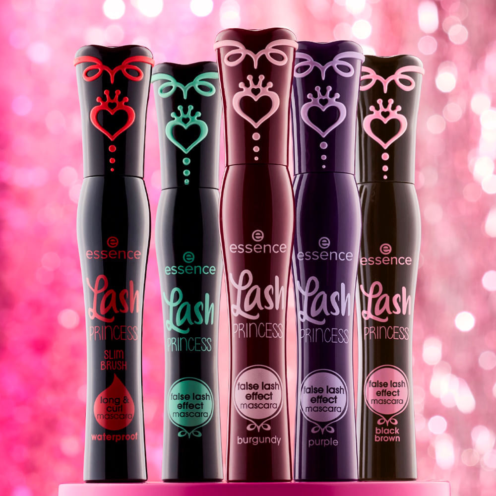 Máscara de Cílios Essence Lash Princess Burgundy Vinho 12ml — foto 9