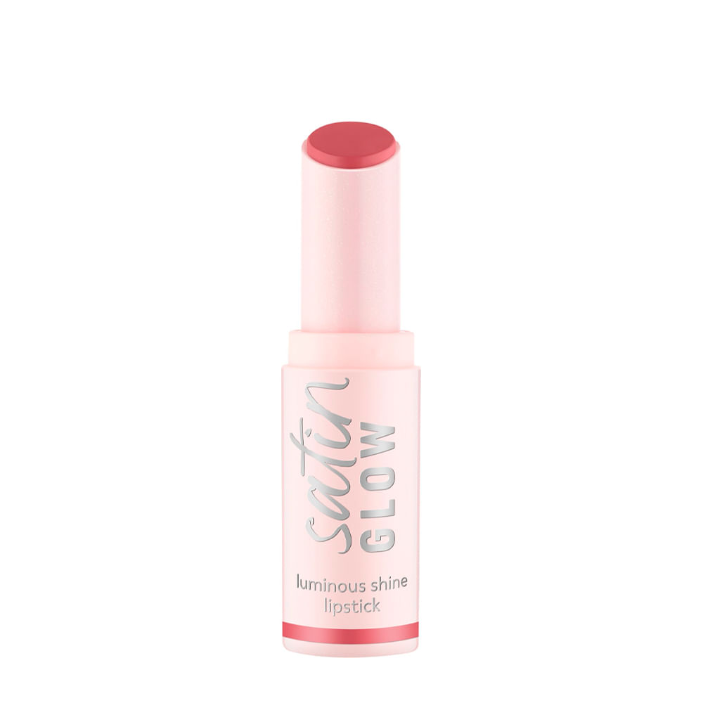 Batom Essence Satin Glow Shine 03 Rose And Shine 3,5g