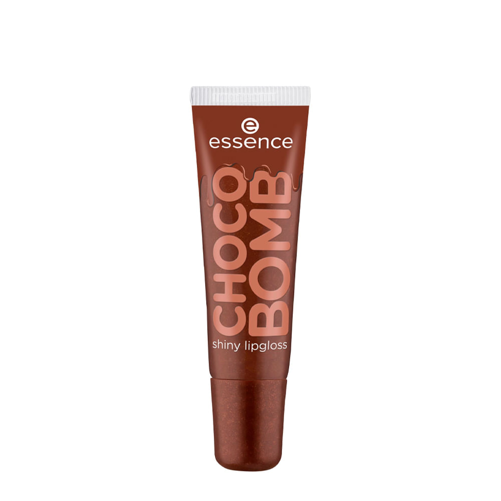 Gloss Labial Líquido Cintilante Essence Juicy Bomb Choco 10ml