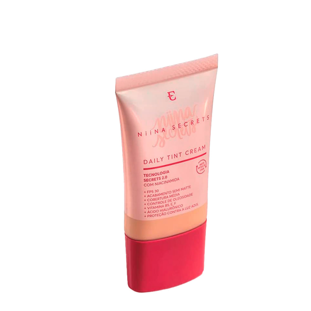 Base Líquida Eudora Niina Secrets Daily Tint Cream Matte 0 25ml
