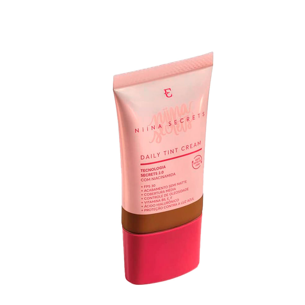 Base Líquida Eudora Niina Secrets Daily Tint Cream Matte 85 25ml