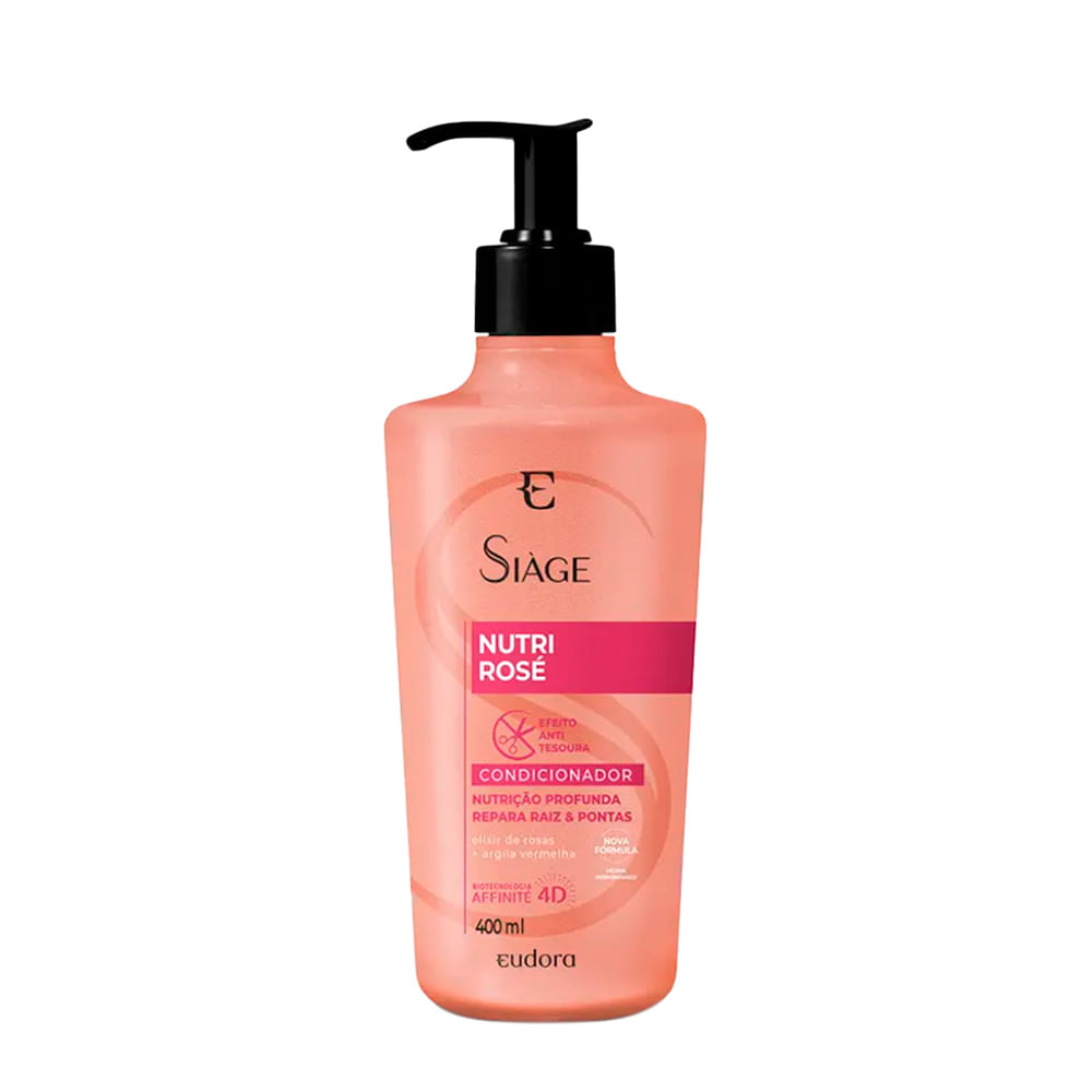 Condicionador Eudora Siàge Nutri Rose 400 ml