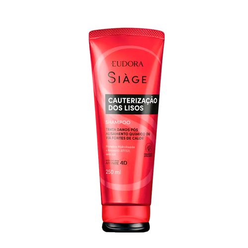 Shampoo Eudora Siàge Cauterização dos Lisos 250ml