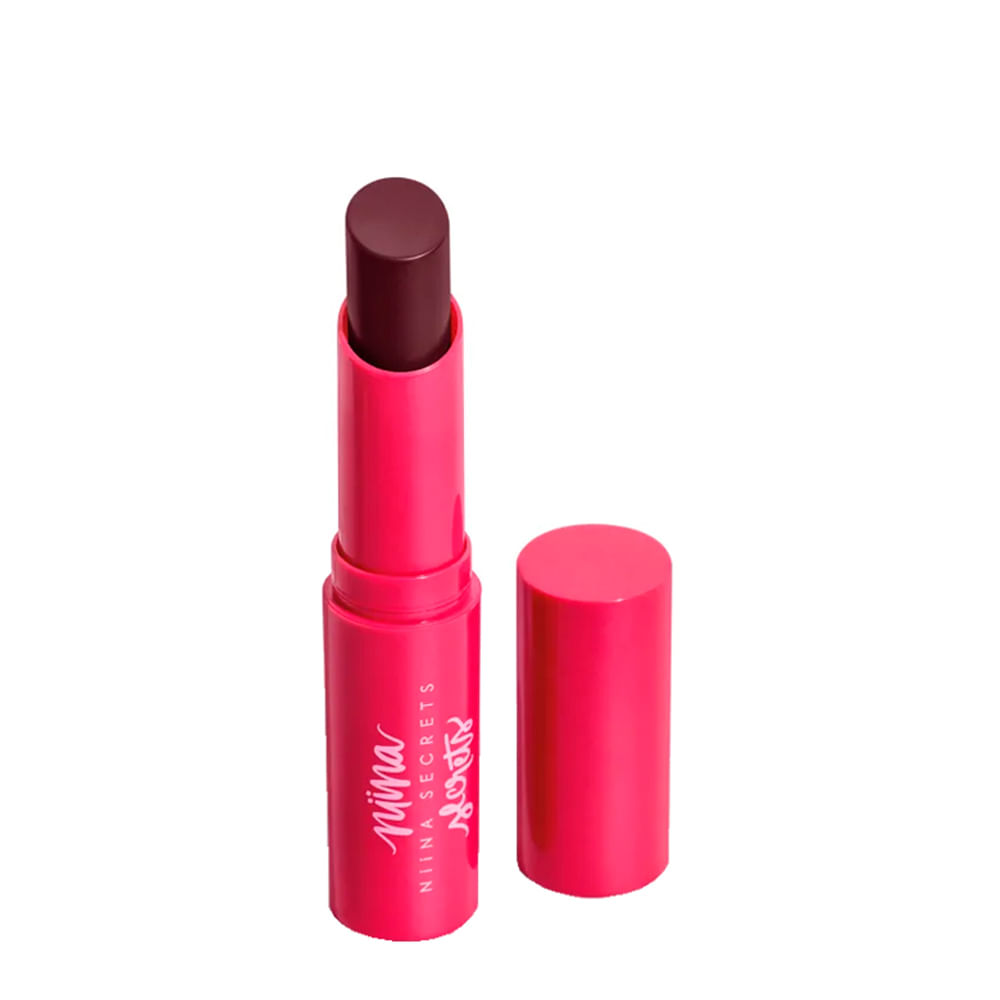 Hidra Balm Hidratante Eudora Niina Secrets Vinho 3,2g
