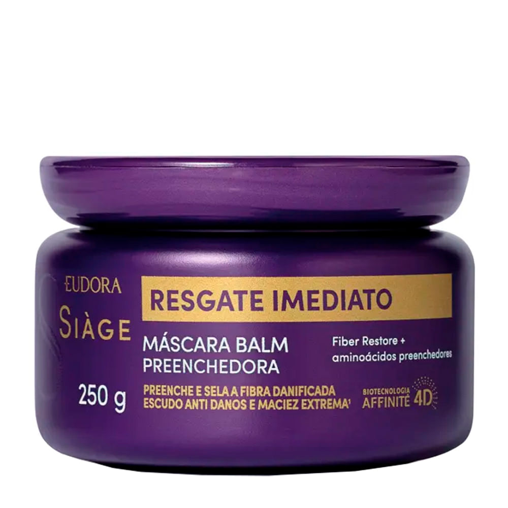 Máscara Capilar Eudora Siàge Resgate Imediato 250g