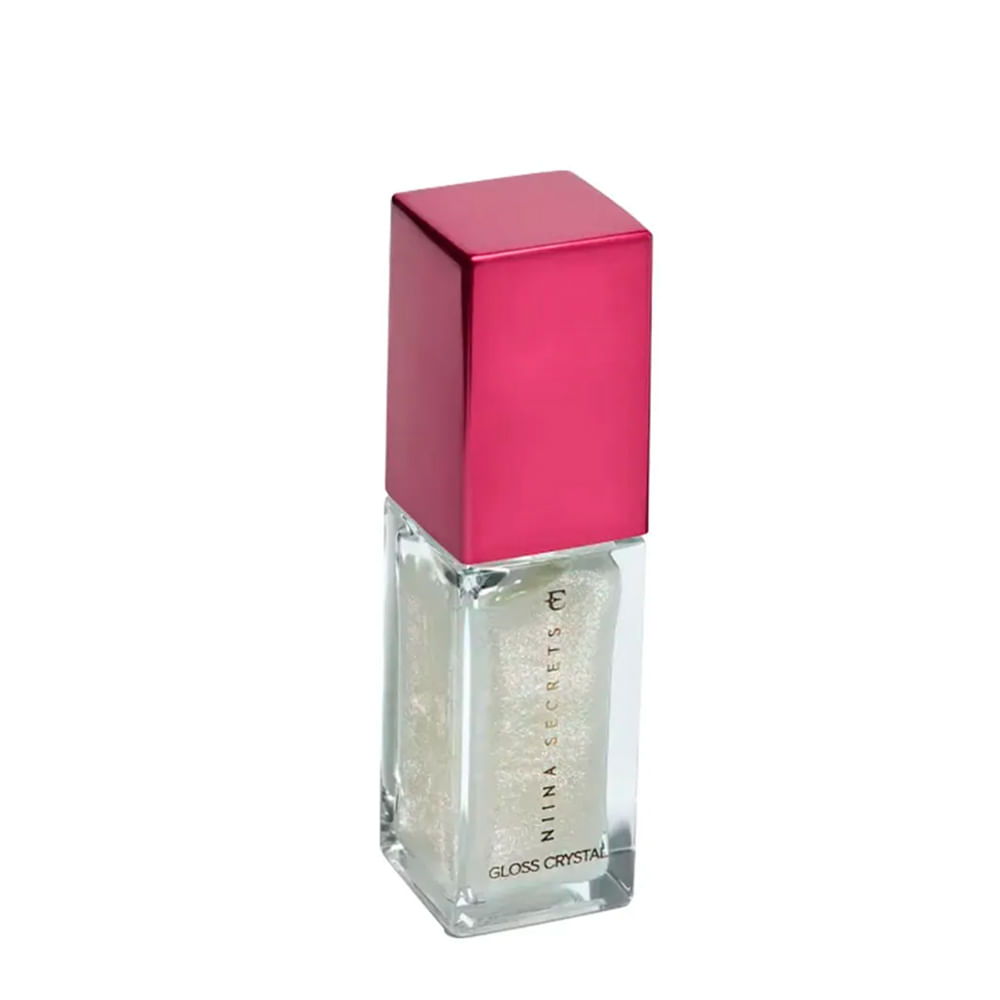 Gloss Niina Eudora Secrets Crystal Holográfico Moon Stone 7ml