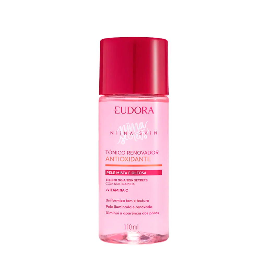 Tônico Renovador Antioxidante Eudora By Niina Skin 110ml