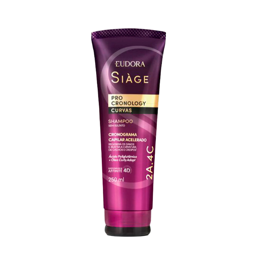 Shampoo Eudora Siàge Pro Cronology Curvas 250ml