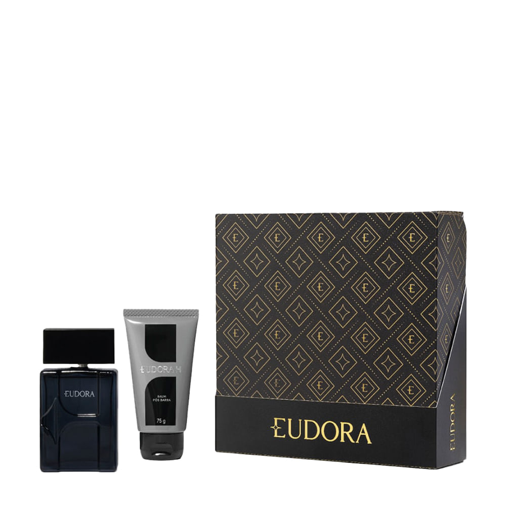 Kit Perfume Eudora H Masculino - Colônia 100ml + Pós-Barba 75g