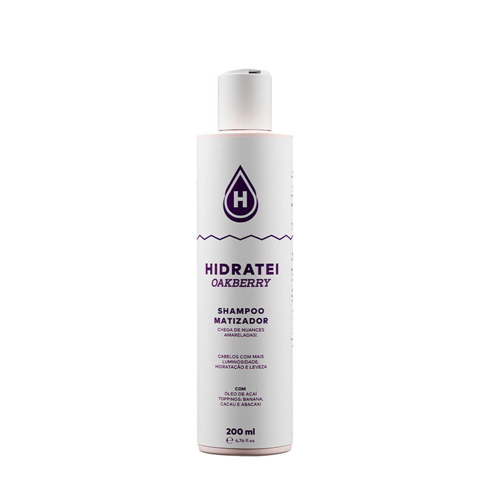 Shampoo Hidratei Oakberry Matizador 200ml