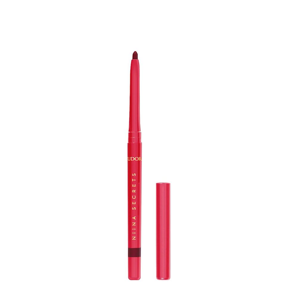 Lapiseira Contorno Labial Eudora Niina Secrets Soft Petals Marrom Aveludado 300mg