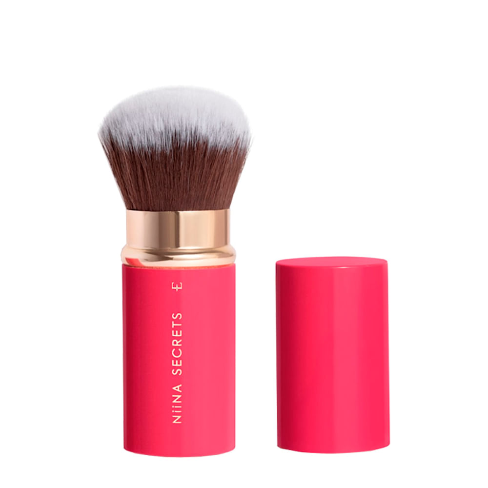 Pincel Multifuncional Eudora Niina Secrets Soft Petals Pink