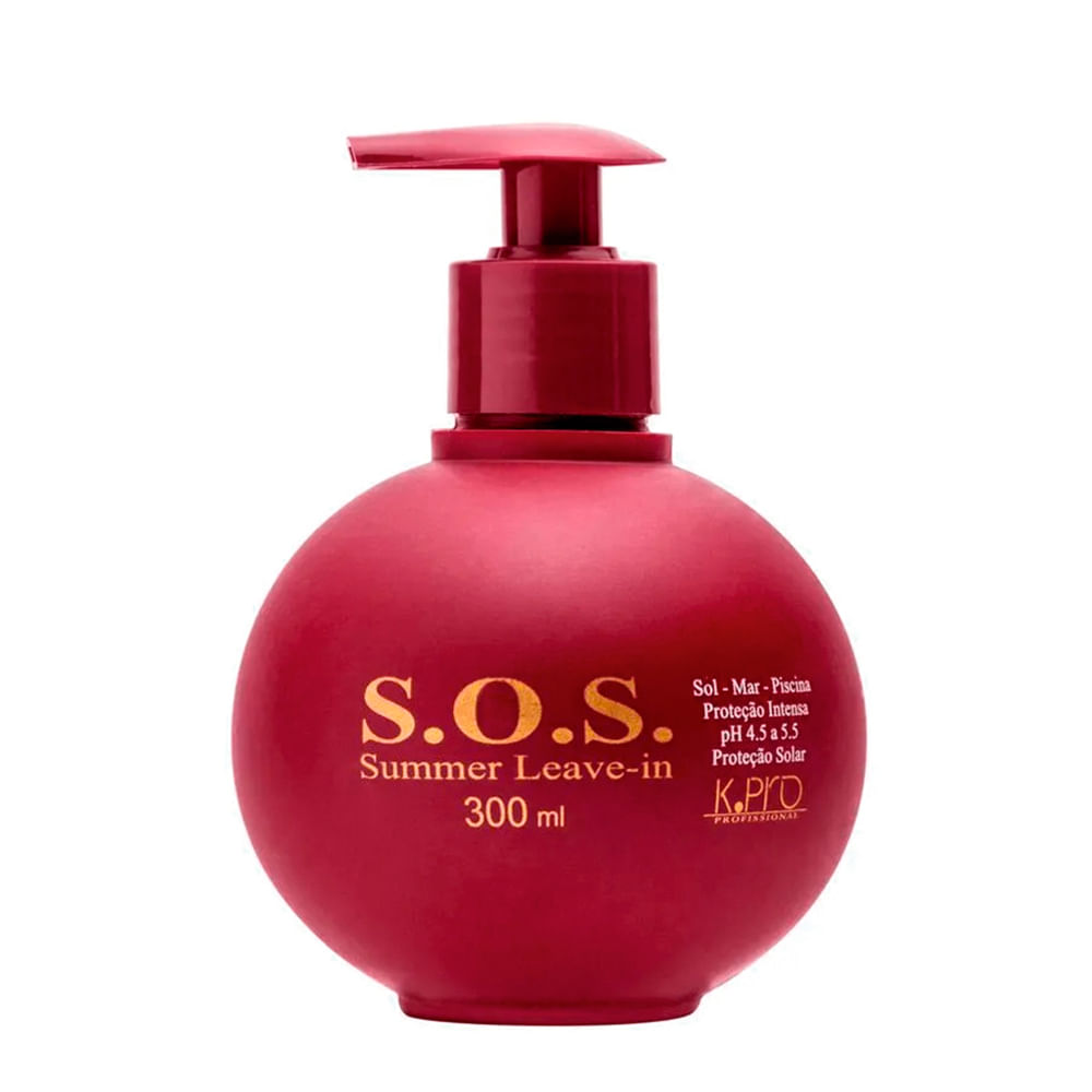 Leave-In K-Pro Sos Summer Condicionador 300ml