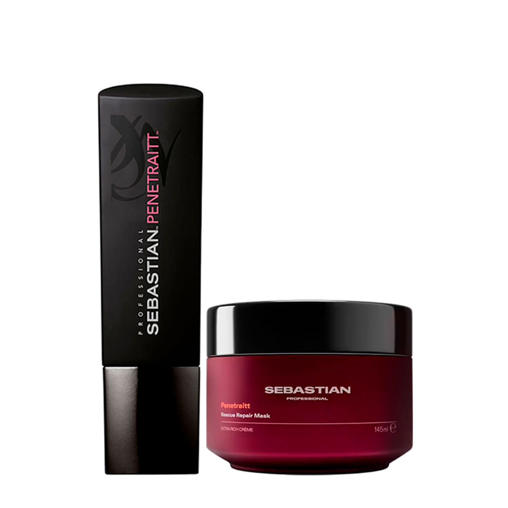 Kit Sebastian Professional Penetraitt - Shampoo 250ml + Máscara 150ml