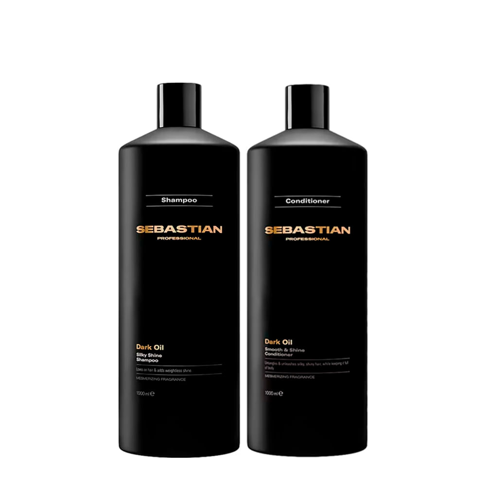 Kit Sebastian Professional Dark Oil - Shampoo 1000ml + Condicionador 1000ml