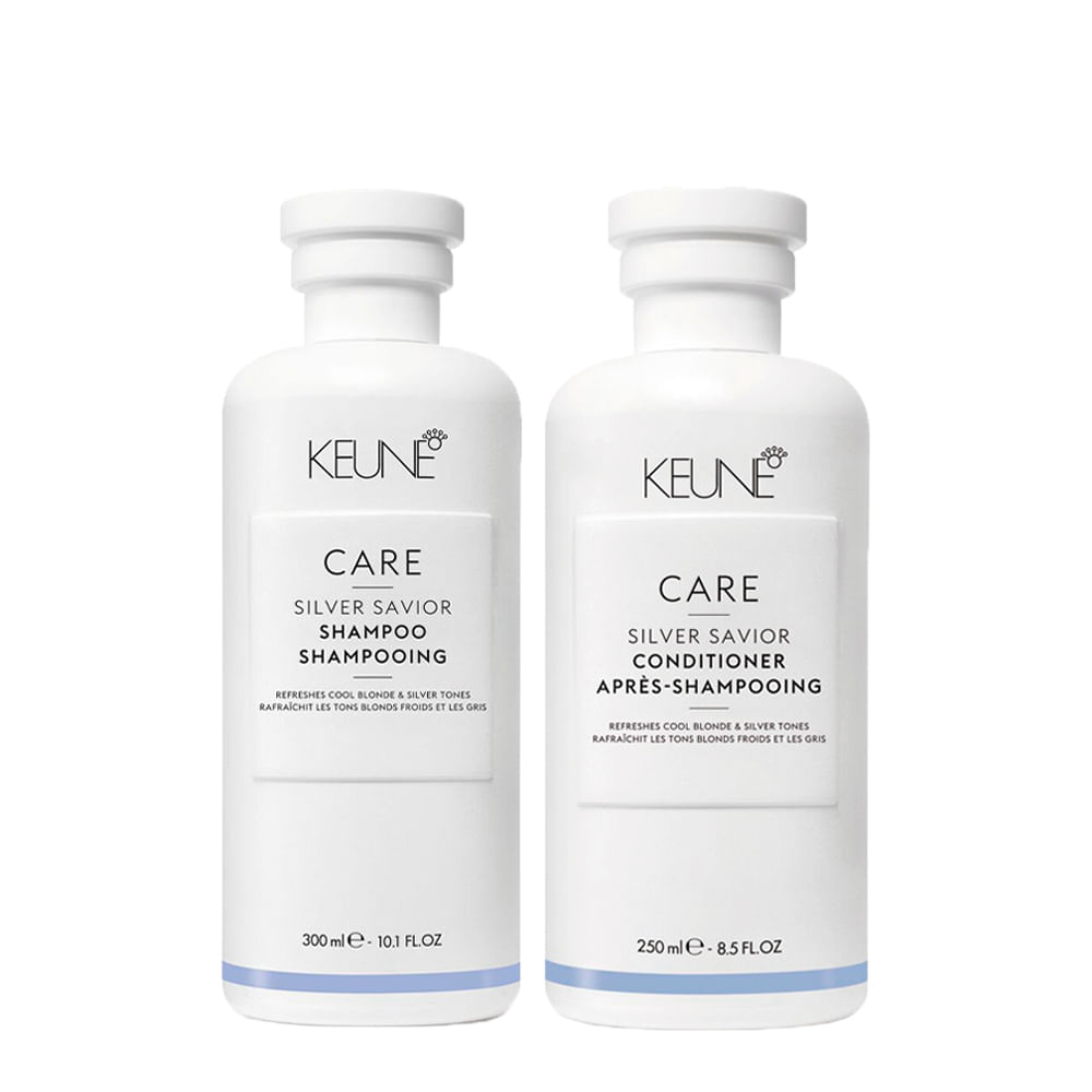 Kit Keune Silver Savior - Shampoo 250ml + Condicionador 250ml