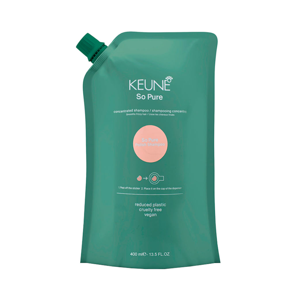 Shampoo Keune So Pure Polish Refil 400ml