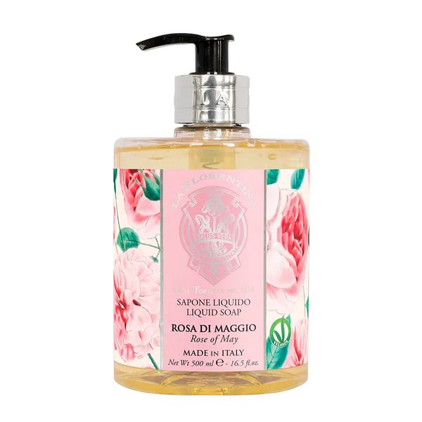 Sabonete Líquido para as Mãos La Florentina Rosa de Maio 500 ml 500 ml