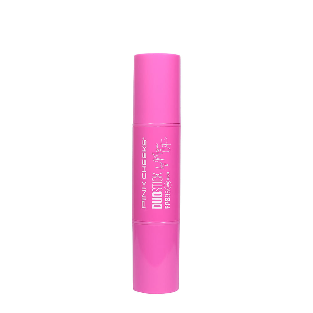 Blush e Bronzer Pink Cheeks Duo Stick By Manu Cit FPS98 6g
