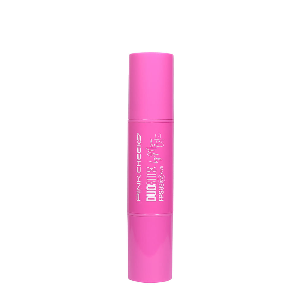 Blush e Bronzer Pink Cheeks Duo Stick By Manu Cit FPS98 6g