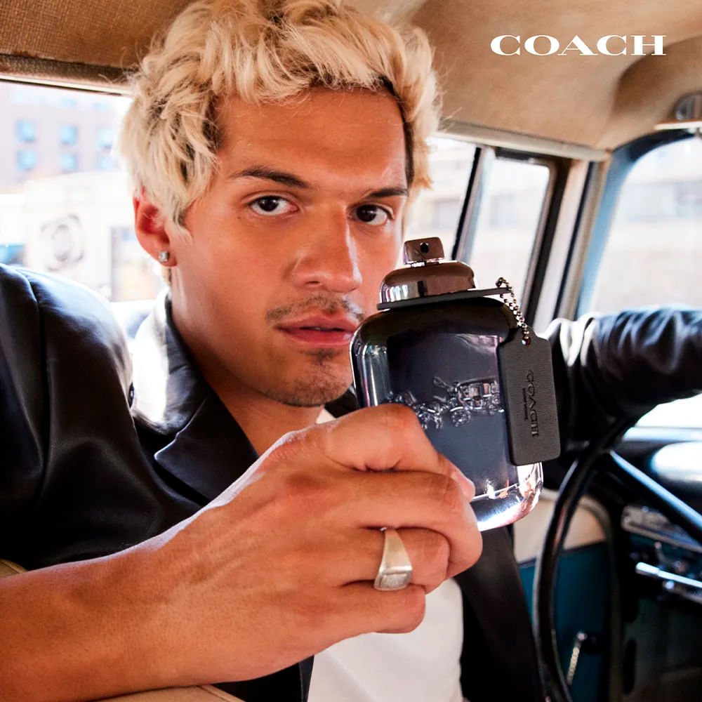 Perfume Coach New York Pure Platinum Masculino - Parfum 60ml — foto 5