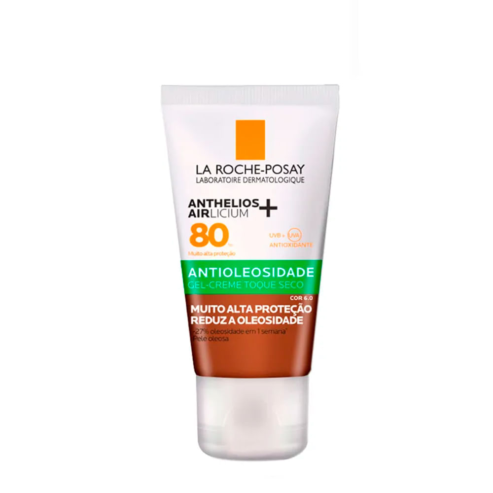 Protetor Solar Facial Antioleosidade La Roche-Posay Anthelios Airlicium FPS 80 6.0 40g