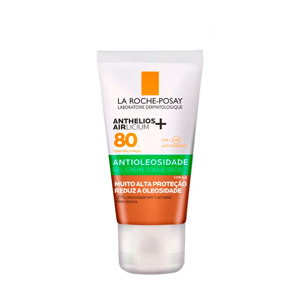Protetor Solar Facial Antioleosidade La Roche-Posay Anthelios Airlicium FPS 80 5.0 40g