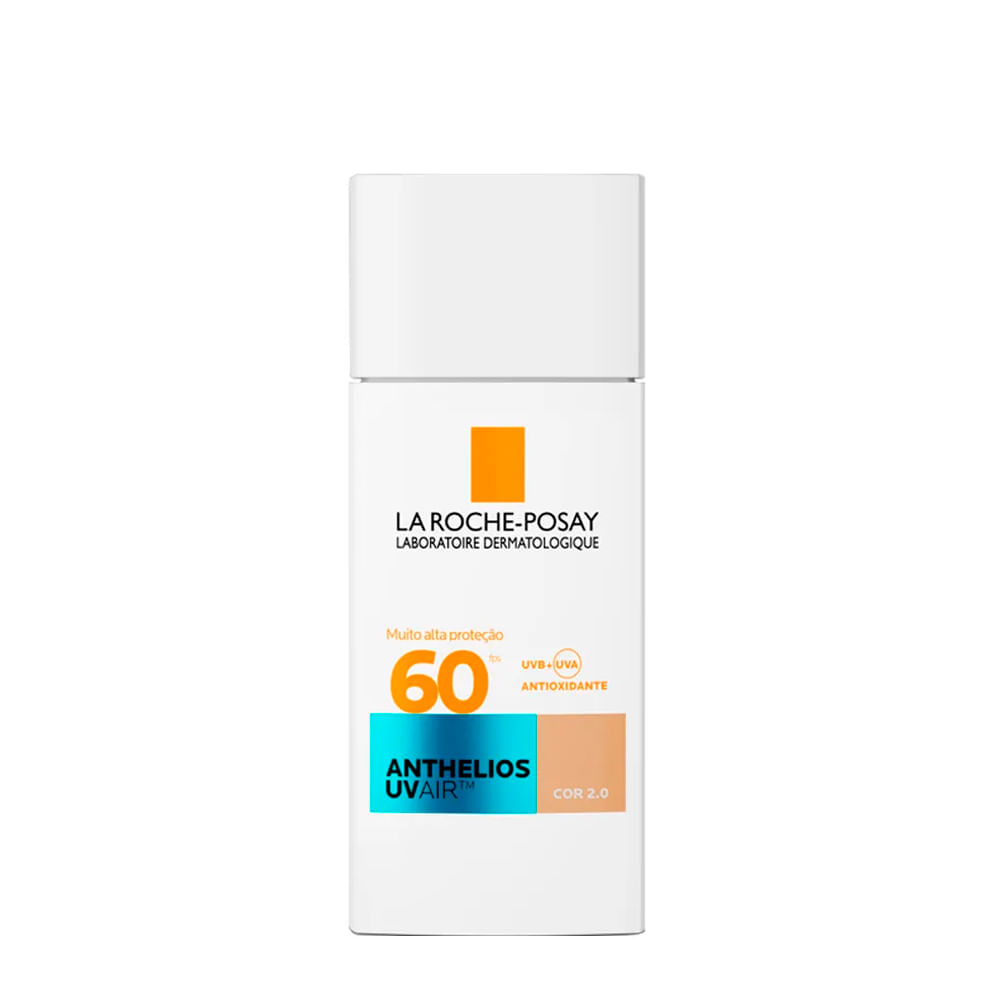 Protetor Solar Facial La Roche-Posay Anthelios UVAir FPS 60 Cor 2.0 45ml