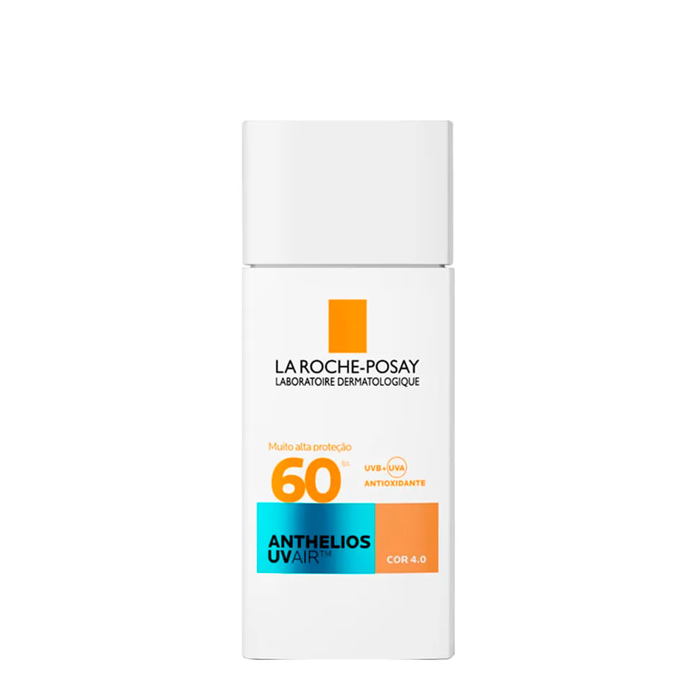 Protetor Solar Facial La Roche-Posay Anthelios UVAir FPS 60 Cor 4.0 45ml