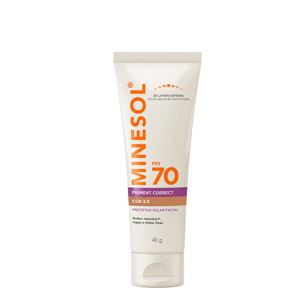 Protetor Solar Facial Neostrata Minesol Pigment Correct Fps70 3.0 40g