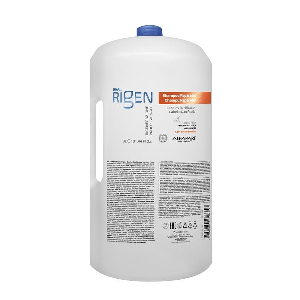 Shampoo Alfaparf Milano Professional Real Rigen Repair 3000ml