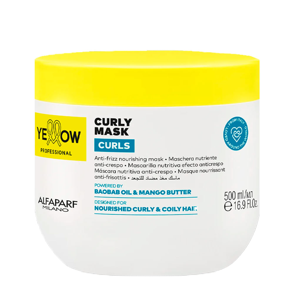 Máscara Yellow Professional Curls 500ml