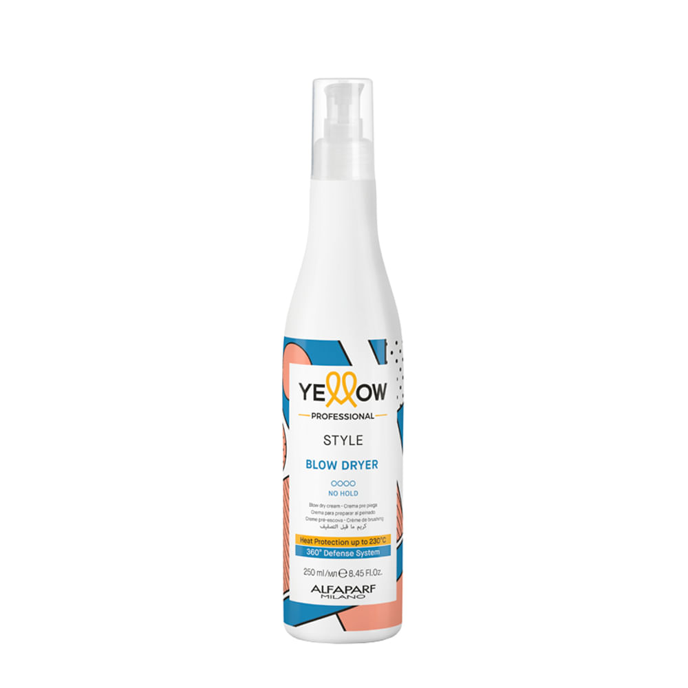 Creme Acelerador De Secagem Yellow Professional Style 250ml