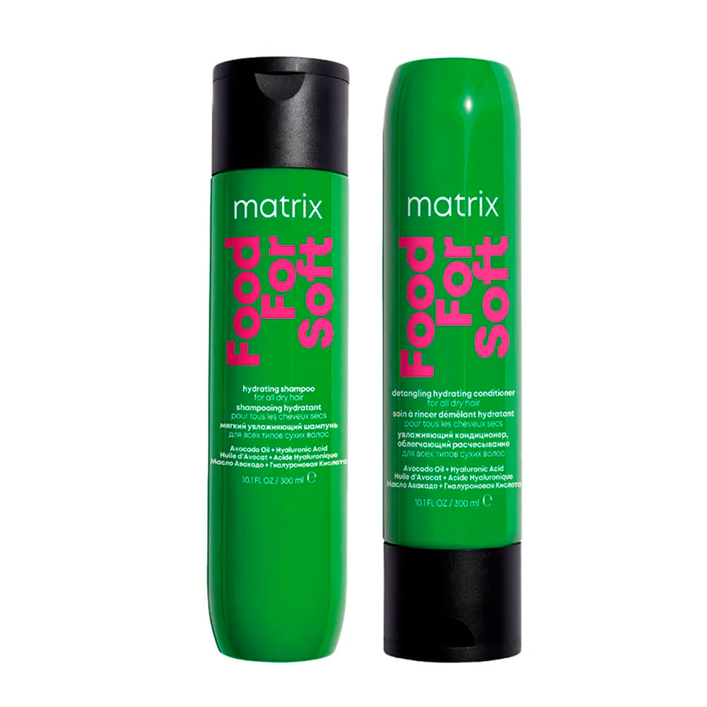 Kit Matrix Food For Soft Shampoo 300ml + Condicionador 300ml