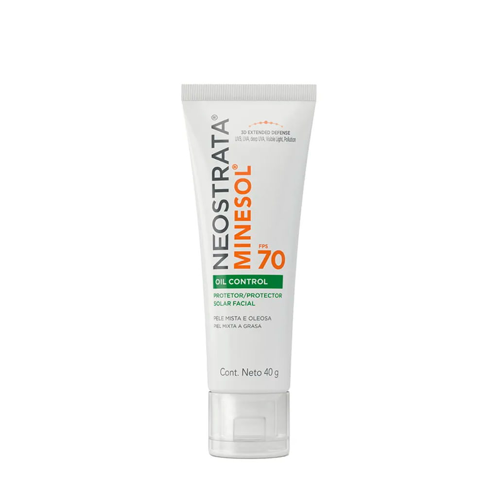 Protetor Solar Facial Neostrata Minesol FPS 70 40g Sem Cor