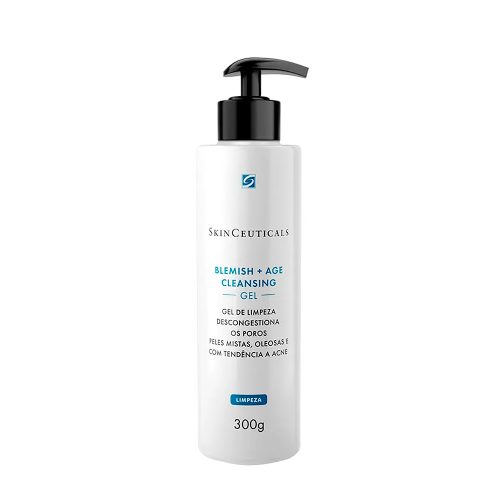 Gel Facial de Limpeza Skinceuticals Blemish + Age Cleasing 300g