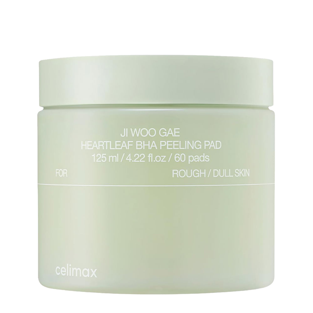 Esfoliante Facial Celimax Ji Woo Gae Heartleaf Bha Peeling 60 Pads - 125ml