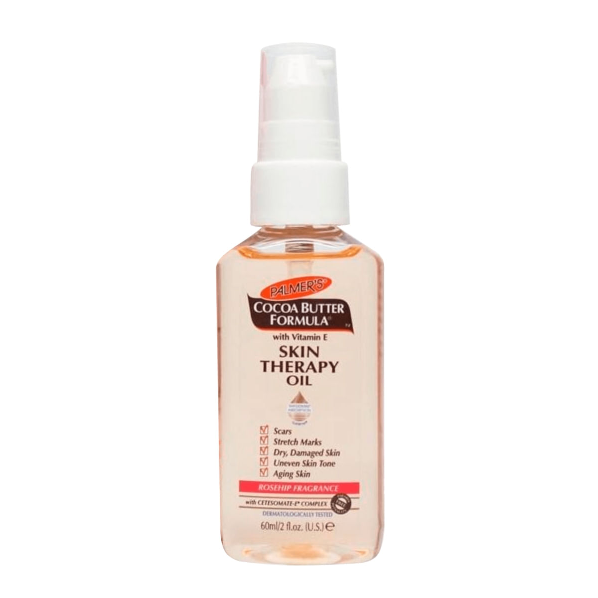 Palmer's Cocoa Butter Formula Skin Therapy Oil Rosehip com Vitamina E - Óleo Corporal e Facial 60ml