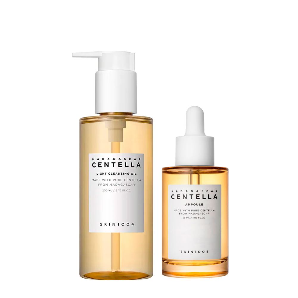 Kit Skin 1004 Centella Sérum Facial 55ml + Demaquilante 200ml