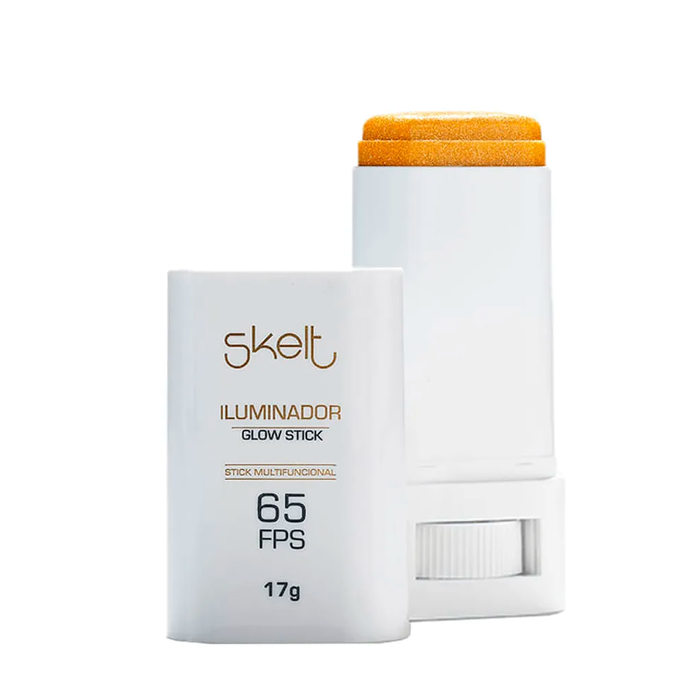 Iluminador Glow Stick Skelt com Proteção Solar Fps 65 e Fpuva 22