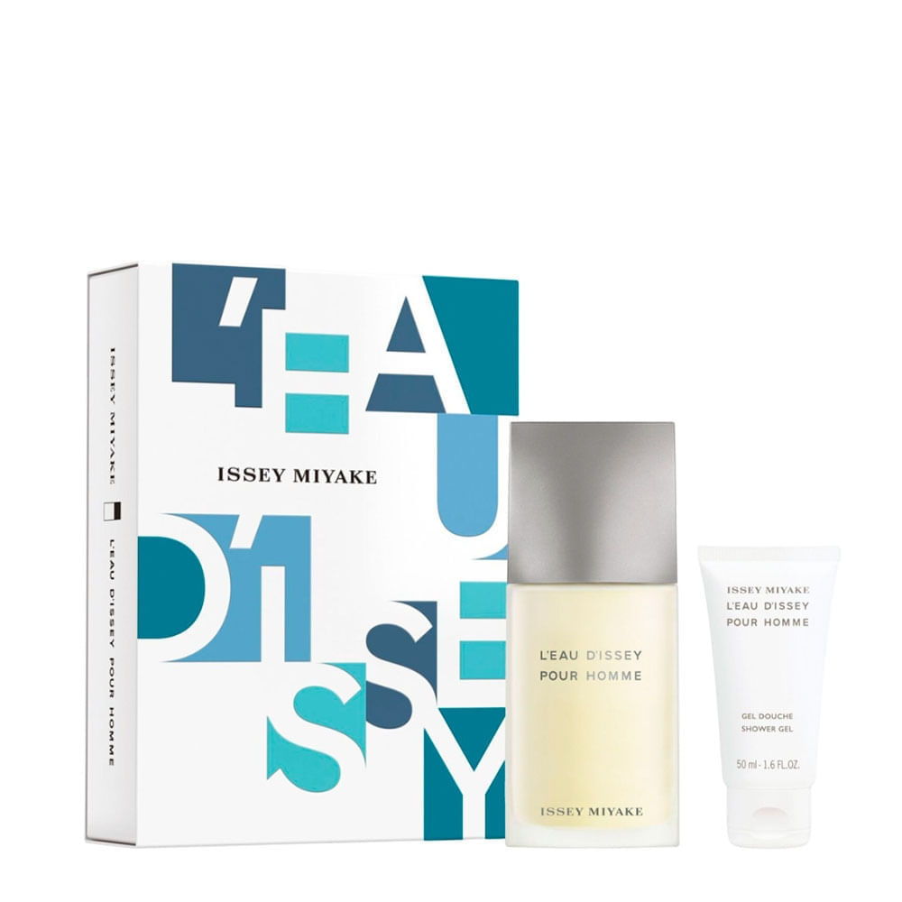 Kit Issey Miyake L'Eau d'Issey Masculino - Eau de Toilette 75ml + Shower Gel 50ml