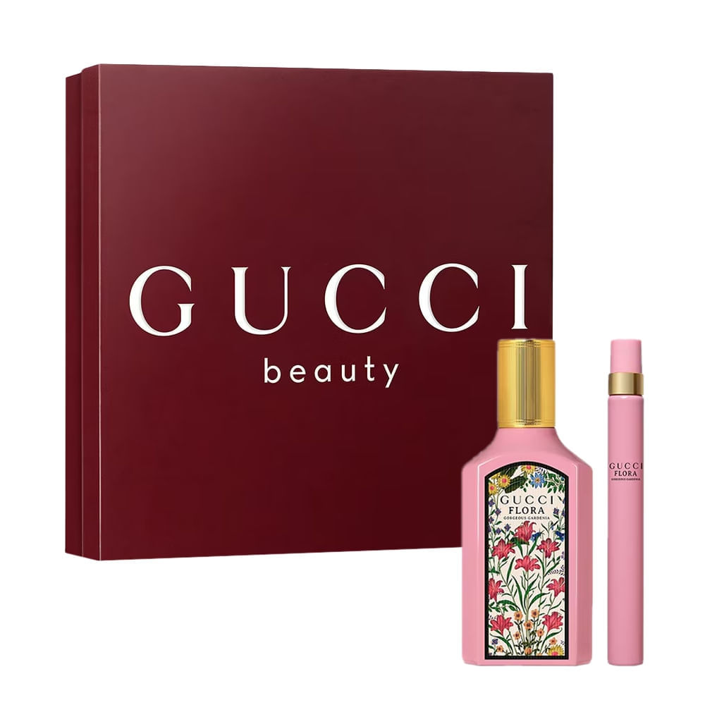 Kit Gucci Flora Gorgeous Gardenia Feminino - Eau de Parfum 50ml + 10ml