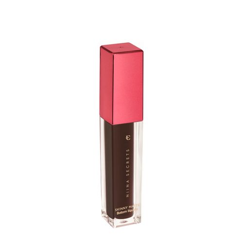 Batom Eudora Niina Secrets Skinny Matte Marrom Lírio 5ml